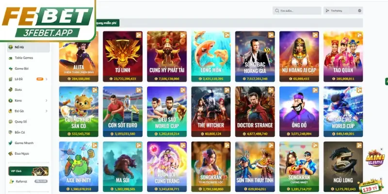 Nhiều game hay để lựa chọn