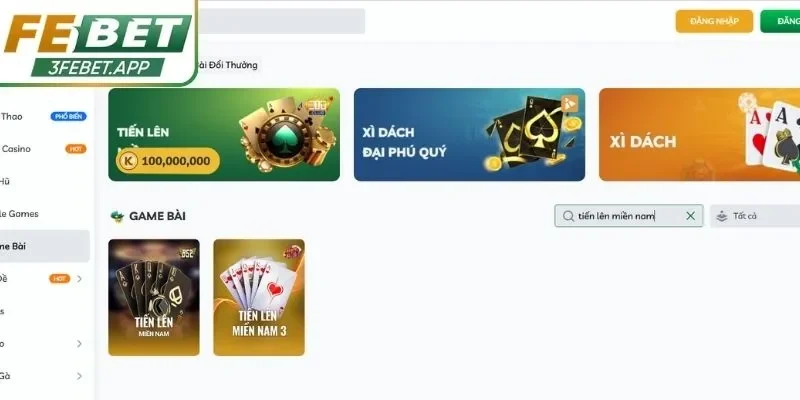 Game bài Tiến lên miền Nam được đánh giá tốt